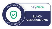 heyData KI-Siegel – bestätigt verantwortungsvollen KI-Einsatz
