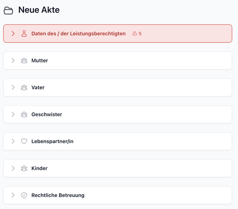 Formulare-Modul der Lysis Plattform zur strukturierten Erfassung und Weiterverarbeitung von Informationen